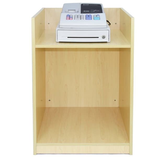 Salgsdisk til MDF Ahorn TB60 Handelsmøbel Reception Beige