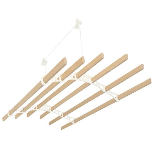 2,4 metrin riippuva pyykinkuivausteline - Ivory Elfenben