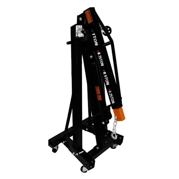 Hydraulisk kran, løft, ged, hejs 1 ton T-MECH Svart