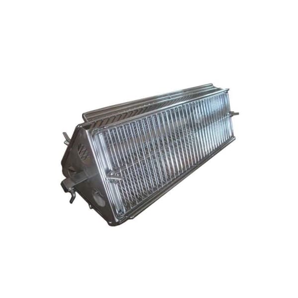 Kukoo Triangulär Rottisserie Korg i Rostfritt Stål 70 cm x 20 cm
