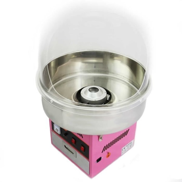 Masker för Sockervadd - Märke - Modell - Rosa - Transparent - Sockervaddmaskin - Nej Transparent