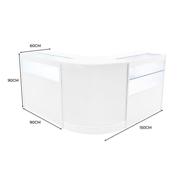 Låsbara Vit LED försäljningsdiskar Set Adonis B900, C900, CM60 Vit