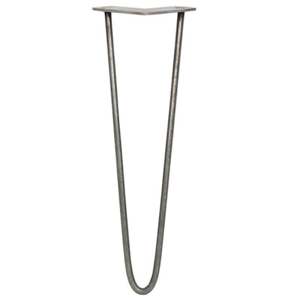 SUKSIJALAT 4 Hiusneulapöydän jalat 40,6cm 2 Terästauvat Natural Color Paksuus 10mm