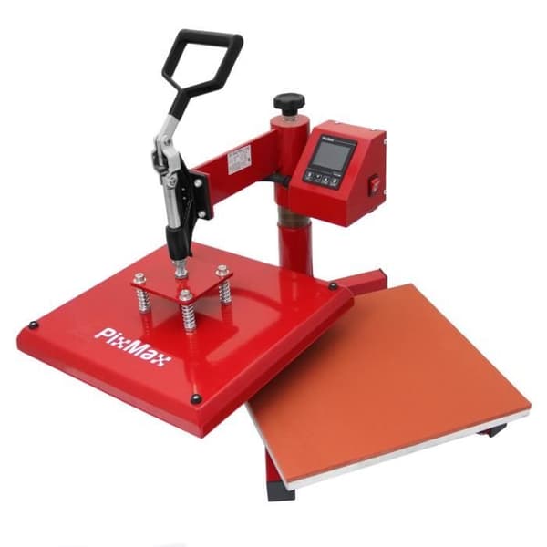 LED Vinyl Skæreplotter, 38 cm Swing Heat Press, Printer, Skæresæt Sublimation Printing Transfer Starter Kit