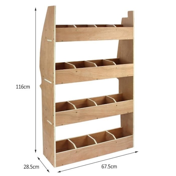 Dubbelskydd - MONSTERSHOP - Citroën Berlingo II SWB - Grå Sammet - MDF Förvaring - 11m² grå, brun