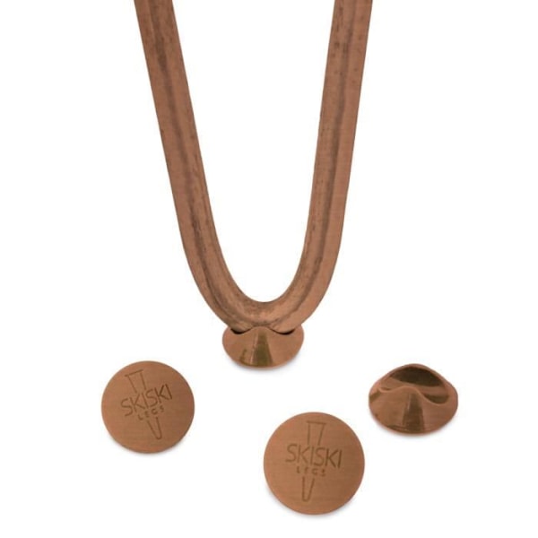 4 hårnåle bordben - 30,5 cm - 2 stilke - 12 mm - kobber Koppar