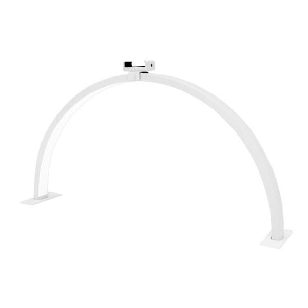 LED Manicure Lampe Halvmåne 75cm Skønhedssalon Neglesalon 3 Lysstyrker Vit