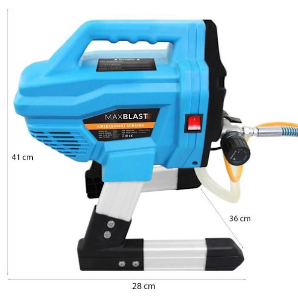 Högtrycksspruta Maxblast Elektrisk sprutpistol Portable System 650W