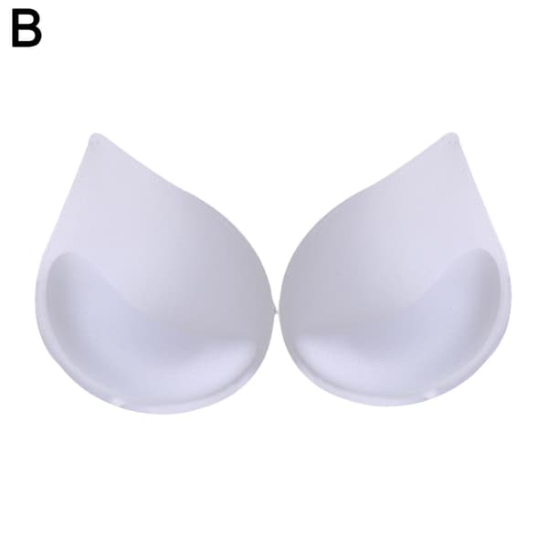 3 Par Bra-puter Push Up-innsatser Bra-kopper Erstatning Br black One Size 3pcs