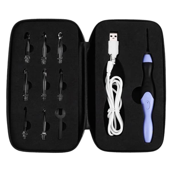 LED Virknål Set, Lila