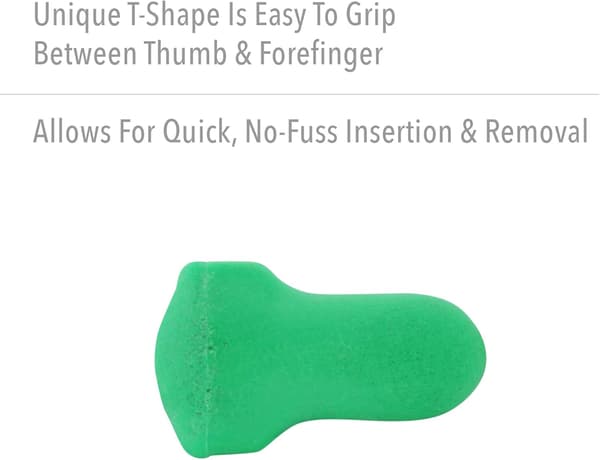 Bullerdämpande öronproppar – 10-pack