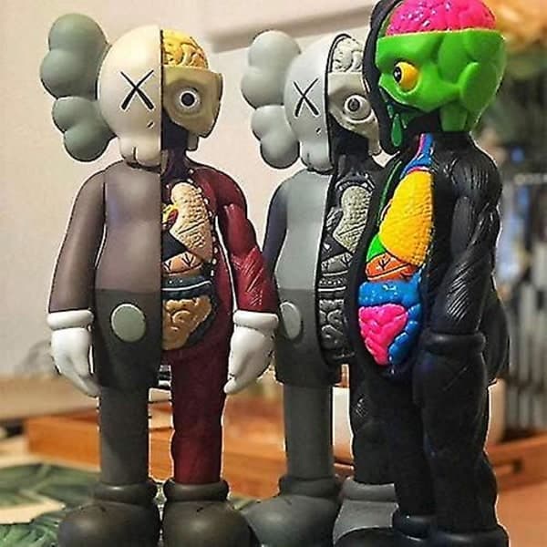 KAWS samlerlegetøj, 20 cm replika, ledsagermodel, kunstlegetøj, actionfigur, samlermodel legetøj