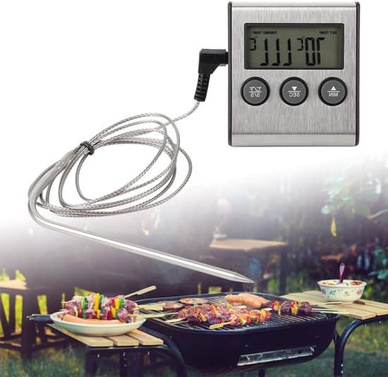 Dailygoods – Digital kötttermometer med timer och temperaturmätfunktion