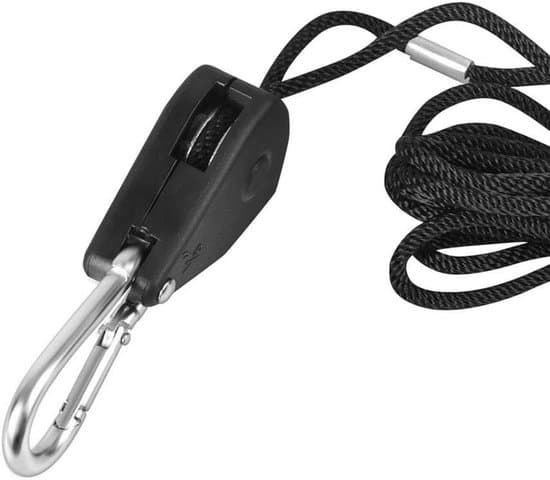 4 stycken/2 par-Rep spärrhake-spärrhake-spärrhake set-Spännspärrhake - invändig växelspärrhake - Rep spärrhake upphängningsset-Lyftanordning-2m lång