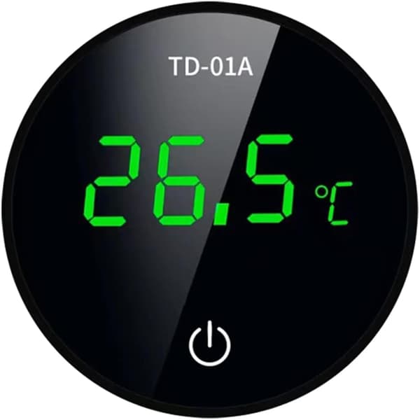 Akvarium LED-displaytermometer, högprecisionshäftande typ