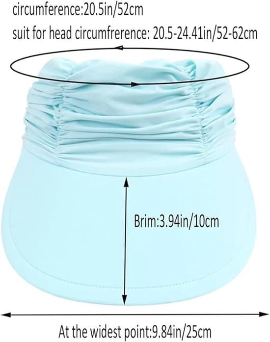 Solhatt - Dam Solhatt - Dam Solhatt med Bred Brätte - Justerbart Vikbart Sidoband - Strandhatt - Sommar UV-skydd - Rosa Pink
