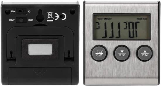 Dailygoods – Digital kötttermometer med timer och temperaturmätfunktion