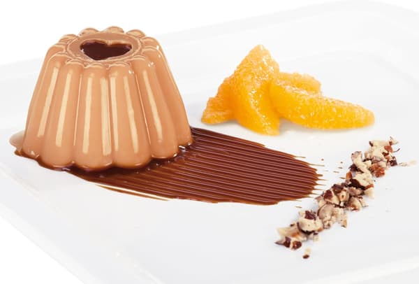 4 buddingforme - buddingkopper - kopper med låg - cremeforme - 150 ml - DIY - dessertfremstillingsværktøjer - 7 cm - hvid