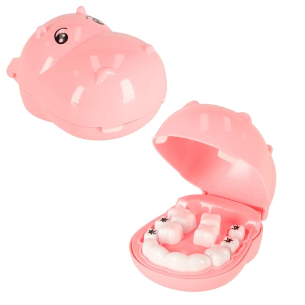Tannlegespill for barn pink