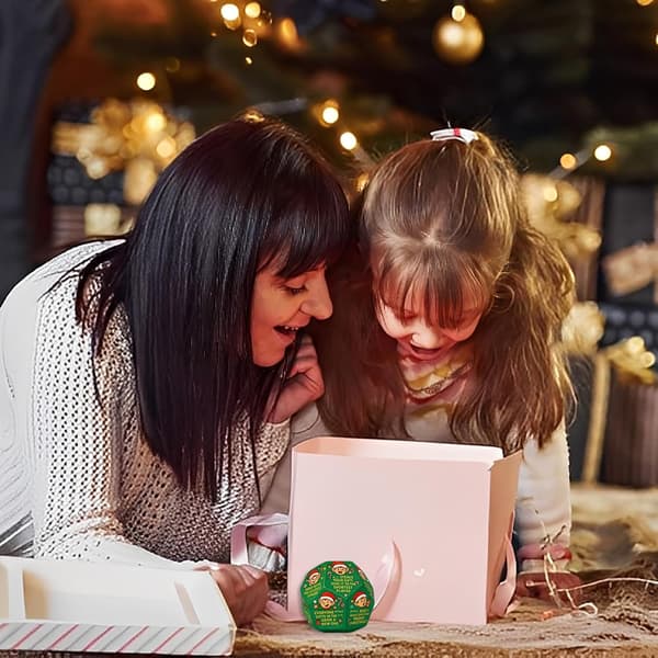Jul Tomte Byte Presentutbyte Tärningar, 2025 Nya Julfest Presentutbyte Tärningsspel, Roliga Julstrumpfyllare Presentutbyte Tärningar