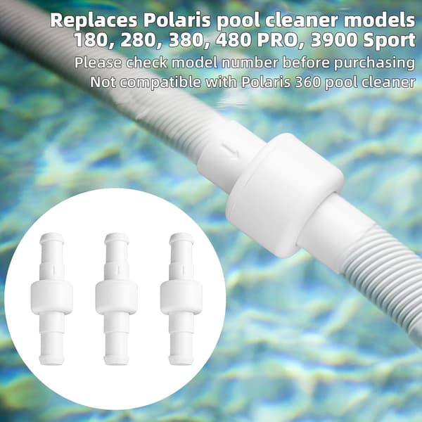 Poolrengörare Slangsvivel D20 – 3-pack
