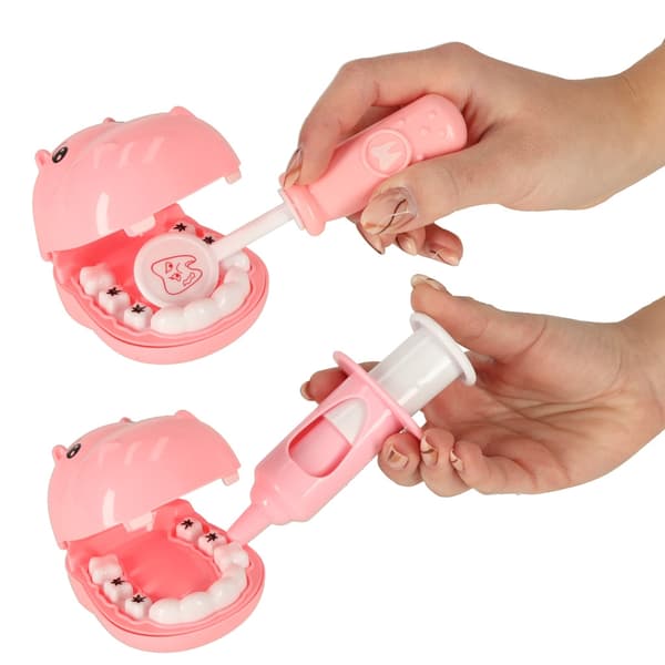 Hammaslääkäripelit lapsille pink