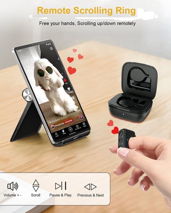 Bluetooth-kontroller – Bluetooth-mottaker – Bluetooth-fjernkontroll – Bluetooth-fjernkontroll – Bytt musikk – Svart