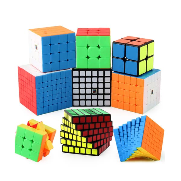 Moyu Meilong 7x7x7 V2 Speed Cube Stickerless Magic Cube Pussel Leksak
