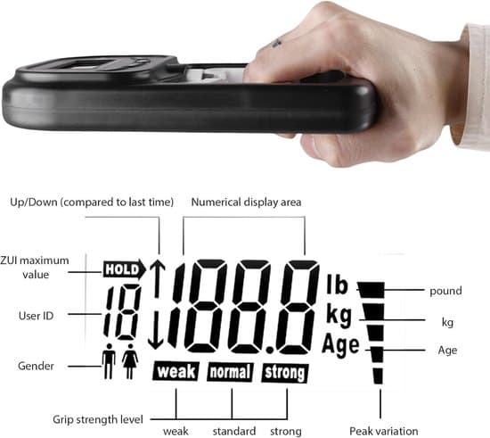 Digital hånddynamometer – Elektronisk grebsstyrketester, op til 180 kg/396 lb – LED-display og USB-oplader – Sort