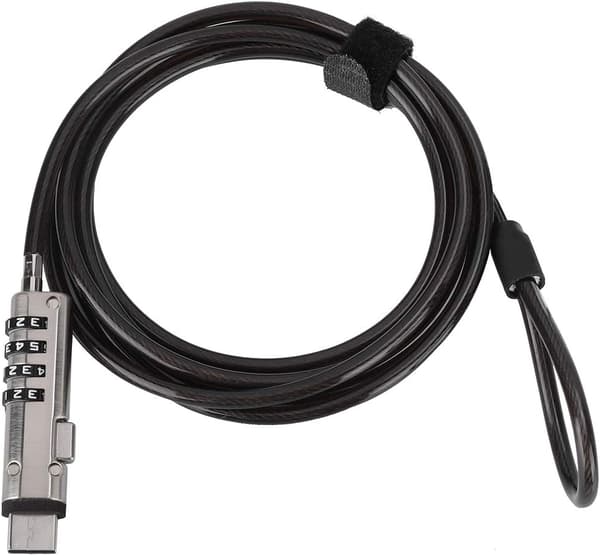 Universal USB Computerlås: Stålkabel USB Portlås med Kryptering