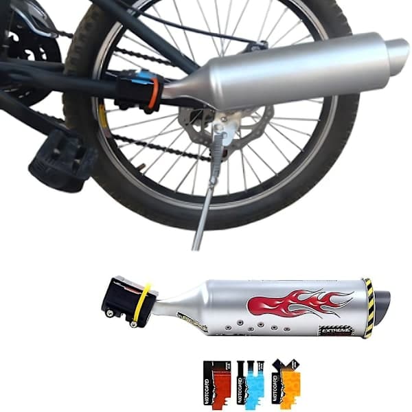 Sykkel Turbo Eksosrør System, Eksos Lydsystem, Sykkelrør Eksos System for Sykkeltilbehør