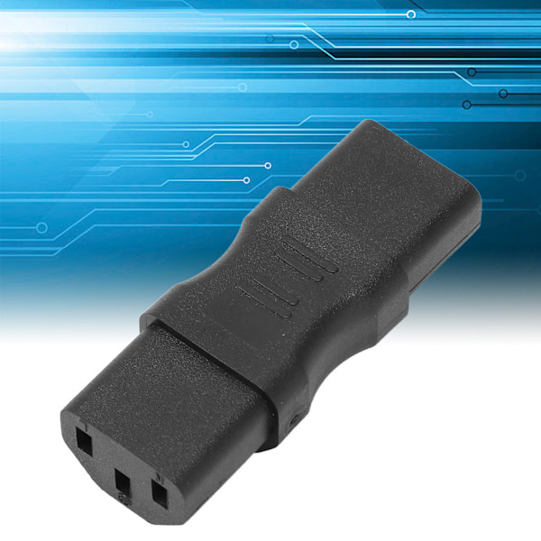 4 st IEC320 C13 till IEC320 C13 Strömadapter IEC320 C13 Strömomvandlare Kontakt för Laptop PDU Server UPS Uttag