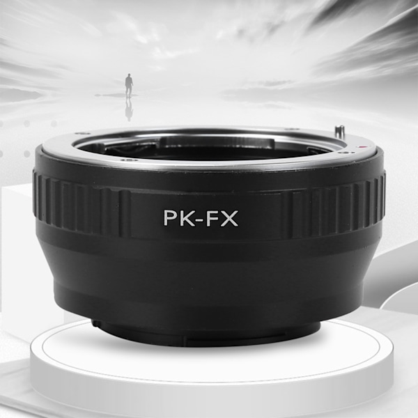 Metallensfäste Adapterring för Pentax PK-objektiv till Fujifilm FX X Pro1 X E1-kamera