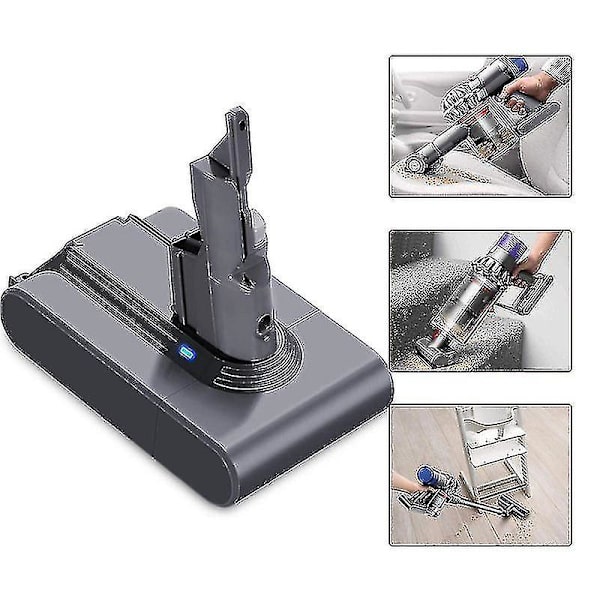 Kompatibelt Dyson V7-batteri 21,6v dammsugartillbeh?r sopmaskin litiumbatteri reservkraft V7  2200mAh