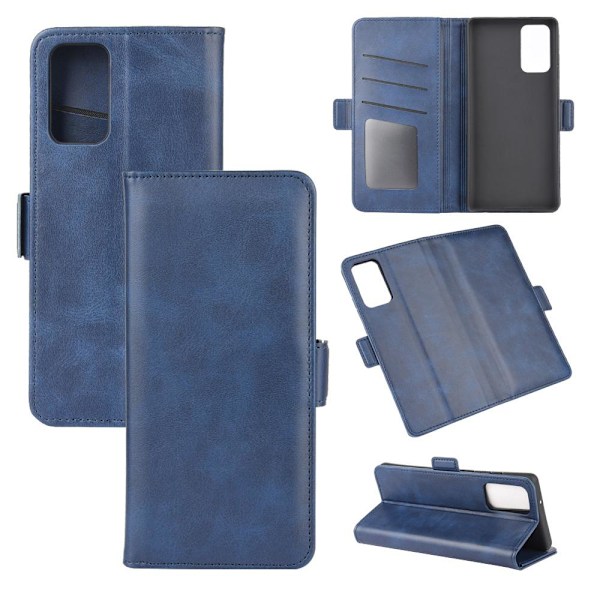 Pl?nboksfodral till Samsung Galaxy Note 20 Ultra bl?