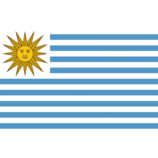 Uruguay flagga Uruguay Uruguay