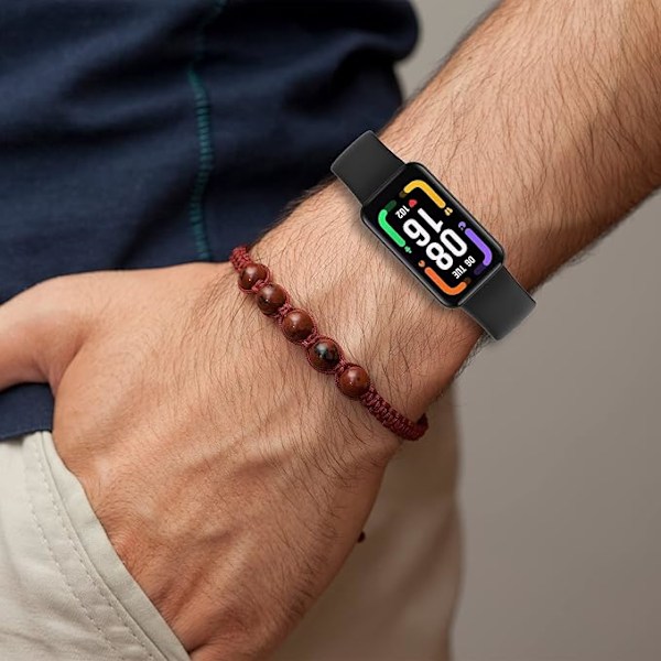 2 st smarta klockarmband kompatibla med Redmi smart band pro armband, justerbart ers?ttningsarmband f?r Redmi smart band pro tillbeh?r