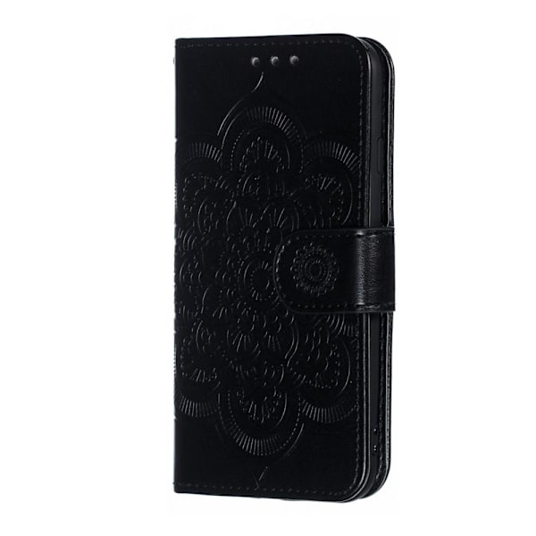 iPhone 7/8/SE (2020/2022) - Mandala Plånboksfodral - Svart Black Svart