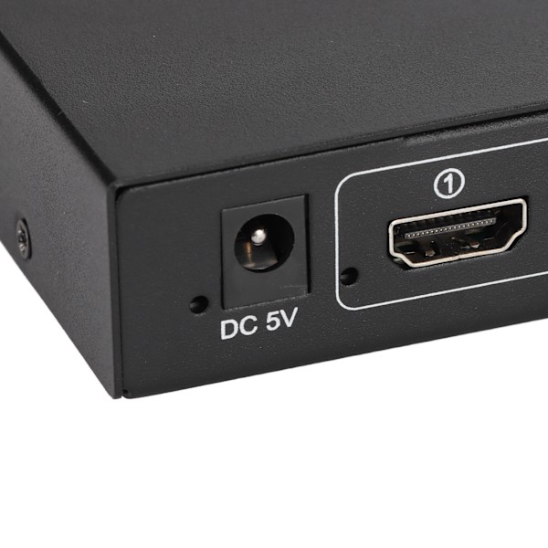 4K 1 in 8 Out HD Multimedia Interface Splitter 8-vägs HD Multimedia Interface Distributör 100–240VEU-kontakt