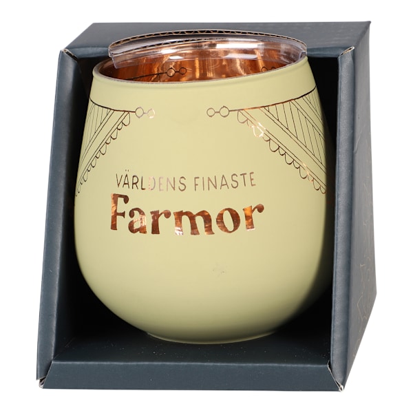 Ljuslykta i spegelglas, Världens finaste farmor