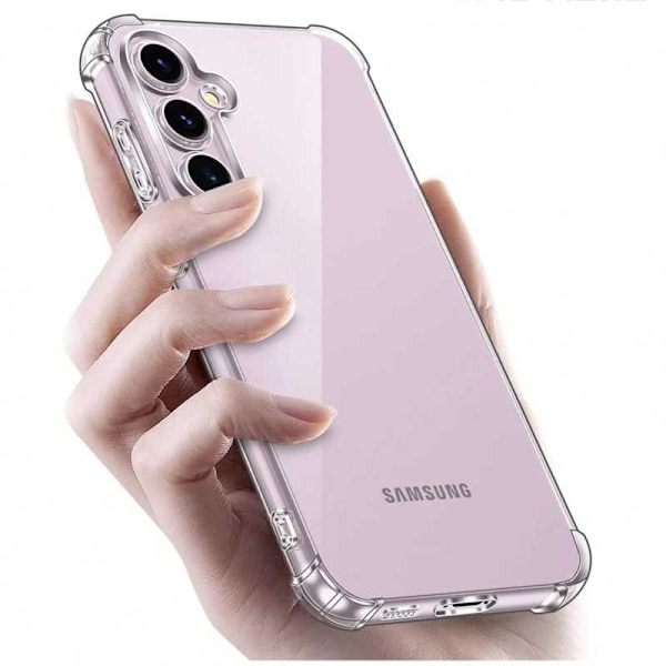 Samsung S24 Plus Stöttåligt Skal med Förstärkta Hörn