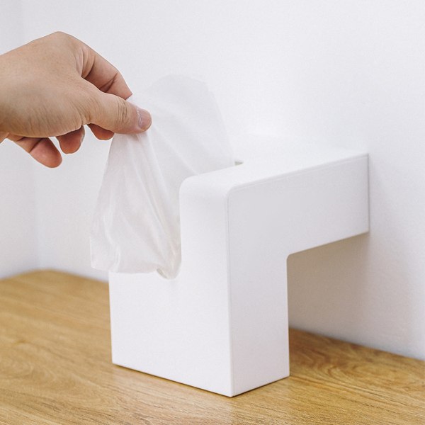 Nordic Style Plast Tissue Box Hållare Personlighet Enkelhet