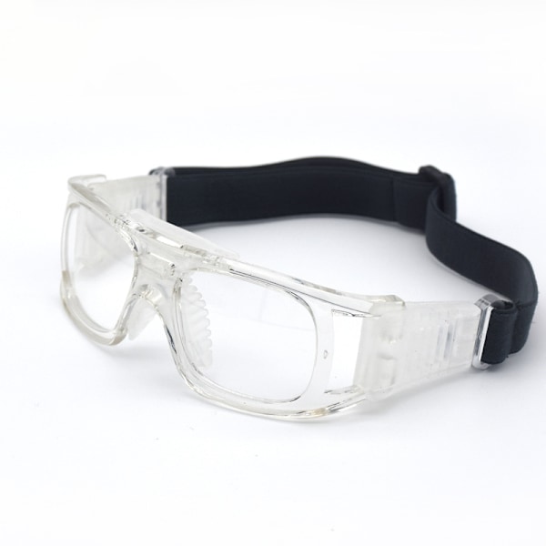 Vindtäta Basketglasögon Utomhussportglasögon Fotboll Clear white Clear white