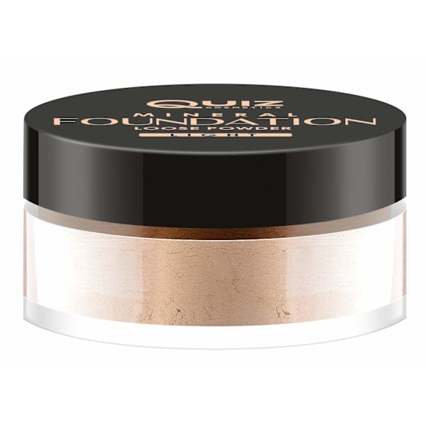 Mineral foundation - Loose power - Quiz Cosmetics Tan