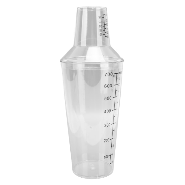 Cocktail Shaker Set Clear Scale Standard Kapacitet Förhindra spill