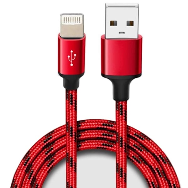 Lightning Laddning Kabel - R?d 2m