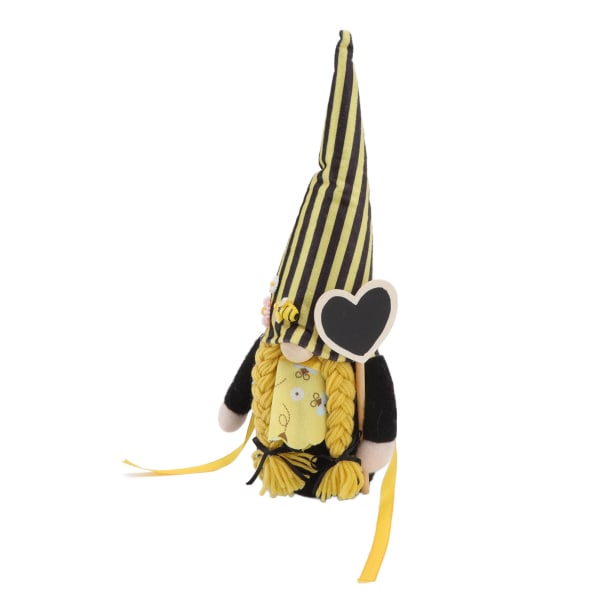 Gnomes Plysch som representerar Lucky Comfortable Touch Mjuk polyesterkompositträ Ansiktslös docka för påsk vårfest