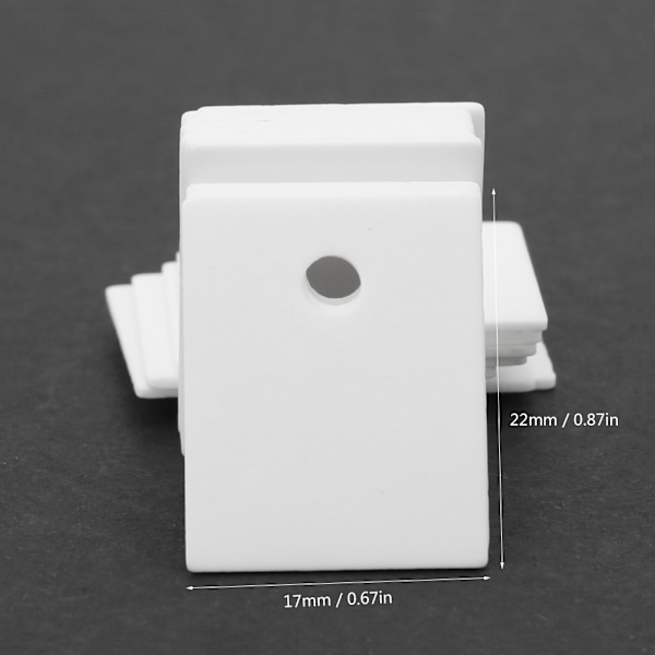 100 st TO-247 Alumina Keramisk Isoleringsplatta MOS Transistor IGBT Kylplatta 17 x 22 x 1mm