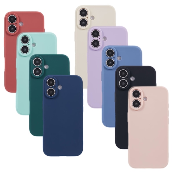 SKALO iPhone 16 Ultratunn TPU-Skal - Fler färger Turkos Turkos
