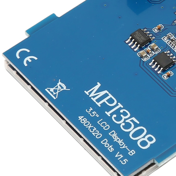 3,5 tums pekskärm HD 480x320 SPI TFT LCD-skärm med pekpenna för RPi 3B+ 2B Zero W A B